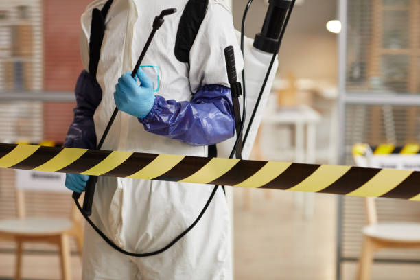 Professional Trauma Scene Cleanup technician working in Hawthorne, FL